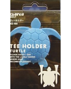 Daiya Tee Holder Schildkröte blau für 2 Tees als Golf Accessoire Detailansicht